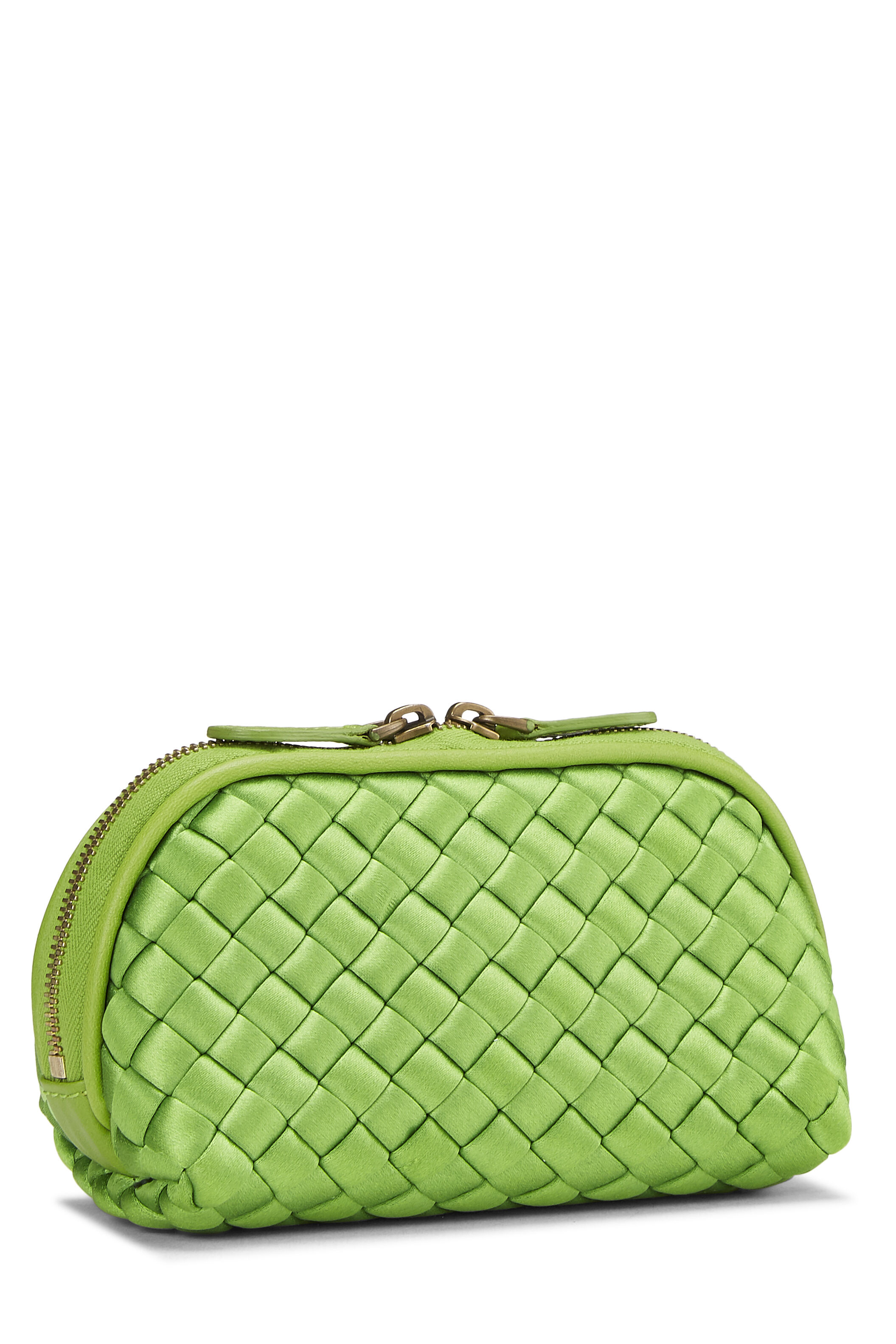 vintage bottega veneta vanity pouch intrecciato