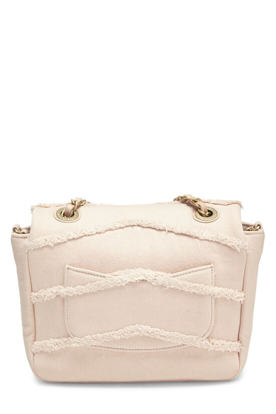 Chanel Pink Denim Coco Flap Bag Q6B4OV0WPB000
