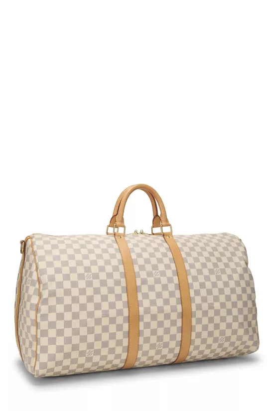 Damier Azur Keepall Bandouliere 55, , large image number 1