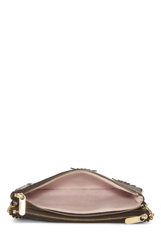 Monogram Flower Double Zip Pochette, , large image number 5