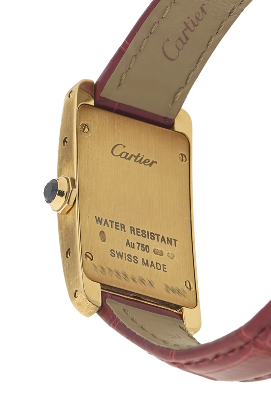 Pre-Owned Gold Tank Américaine Watch 2607456 35mm Q4J8Z017WB000