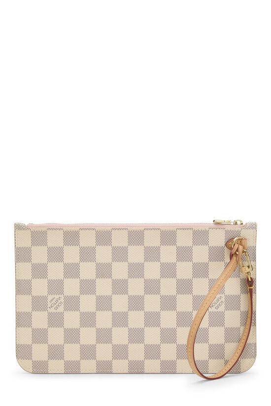 Damier Azur Neverfull Pouch MM, , large image number 2