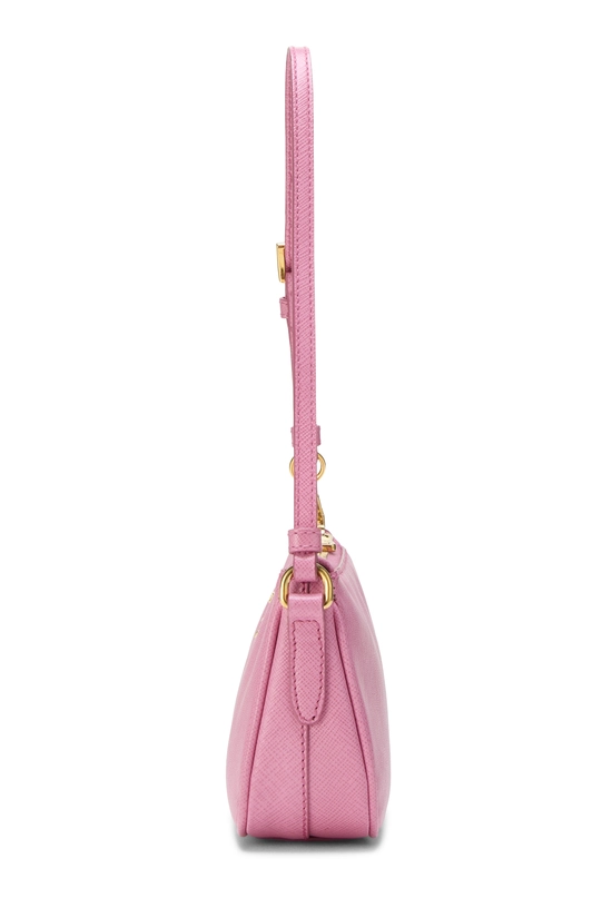Pink Saffiano Shoulder Bag Mini, , large image number 2