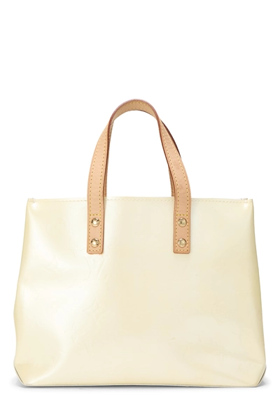 Louis Vuitton Cream Monogram Vernis Reade PM — photo 1