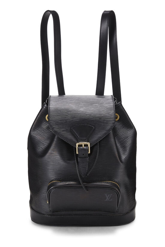 Montsouris leather backpack