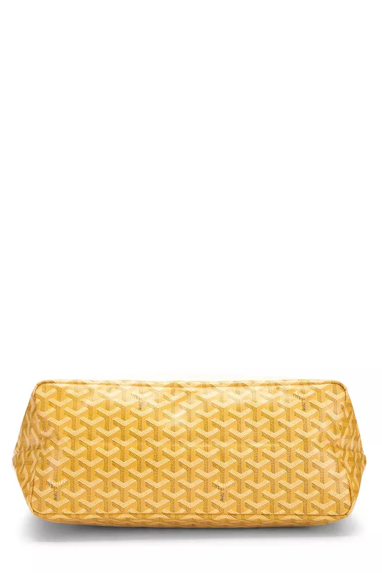 Yellow Goyardine Canvas Saint-Louis PM, , large image number 4