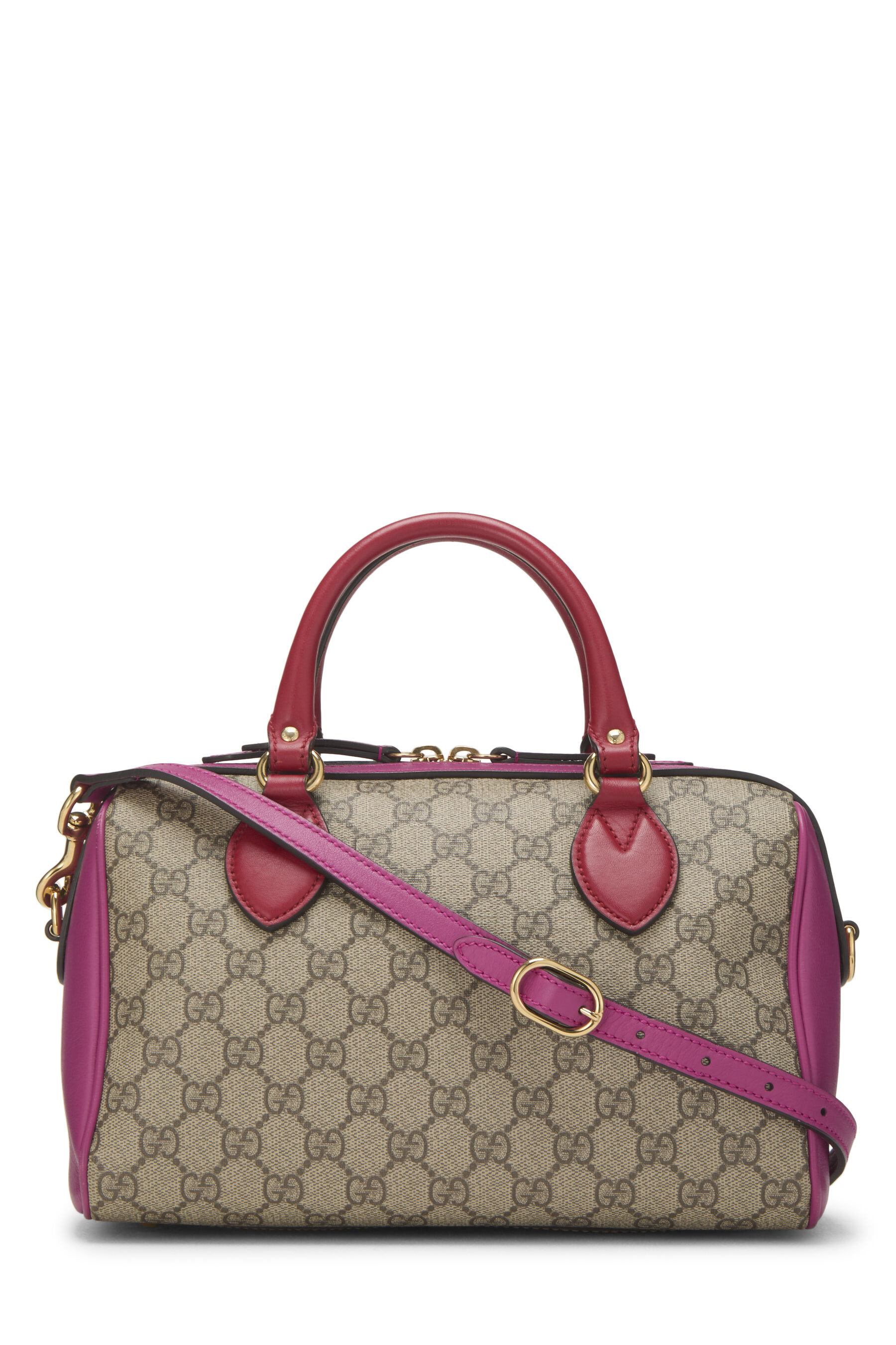 Pre-Owned Multicolor GG Supreme Canvas Boston Handbag QFB18Z0LMB00B