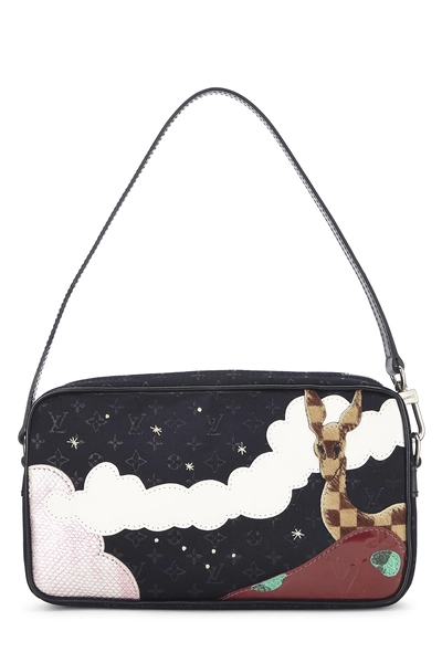 Louis Vuitton Black Monogram Canvas Patchwork Conte De Fees Pochette — photo 1