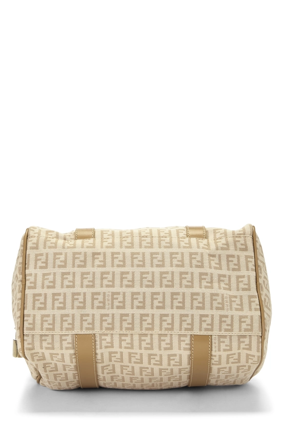 Beige Zucchino Boston Bag Mini, , large image number 4