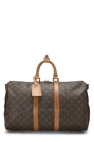Monogram Canvas Keepall Bandouliere 45