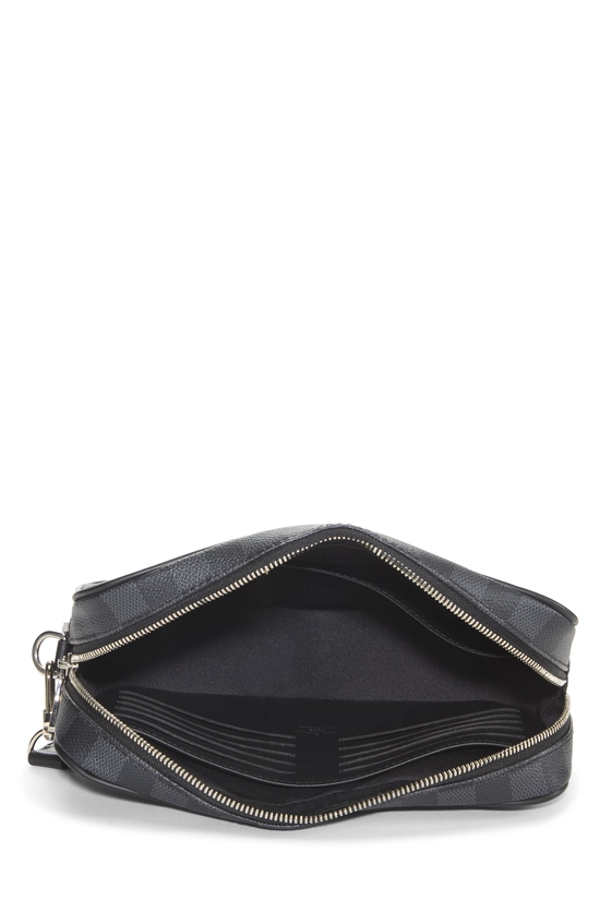 Black Damier Graphite Kasai Clutch, , large image number 3