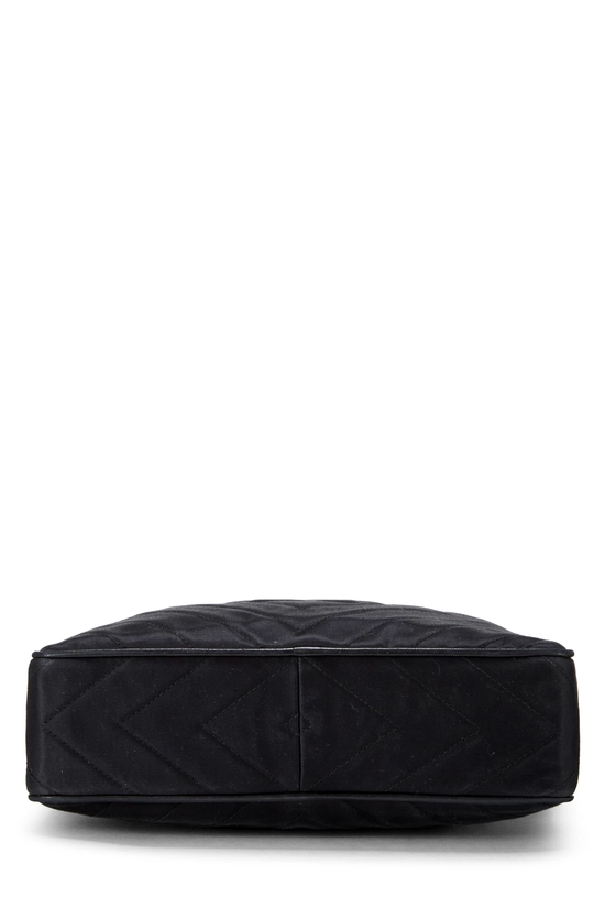 Black Satin Diamond 'CC' Camera Bag Small, , large image number 4