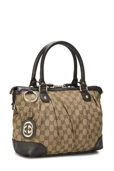 Gucci Original GG Canvas Zip Sukey Handbag Medium — photo 2