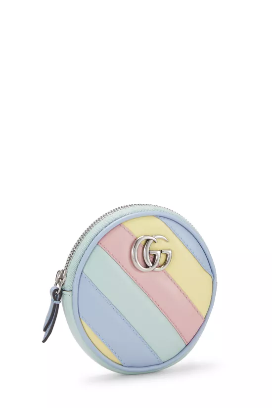 Multicolor Leather GG Marmont Coin Purse, , large image number 1