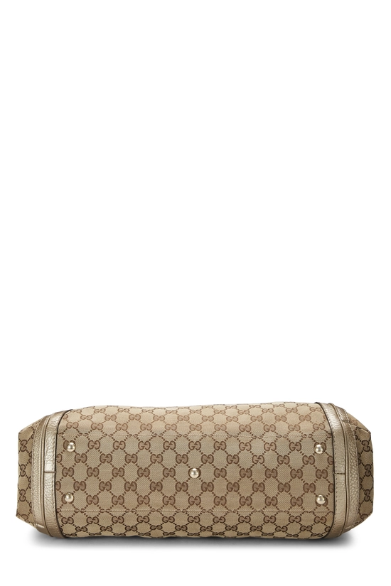 Gold Original GG Canvas Bella Tote, , large image number 4