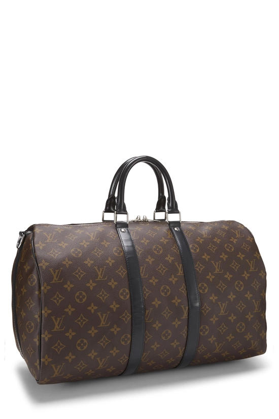 Monogram Macassar Keepall Bandouliere 45, , large image number 1