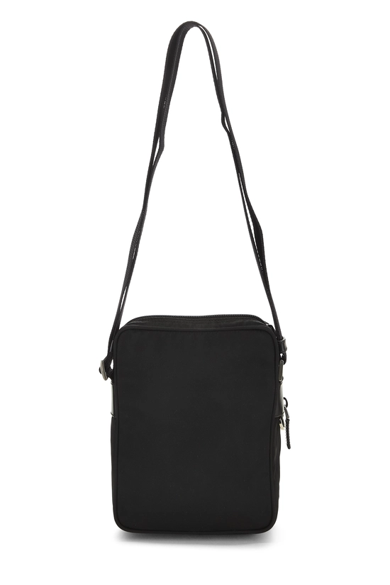 Black Nylon Messenger Bag Small, , large image number 3