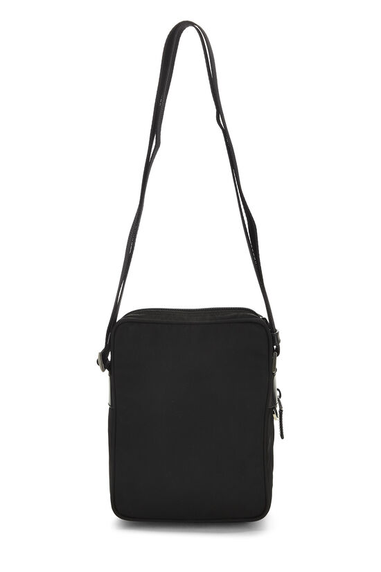 Black Nylon Messenger Bag Small, , large image number 3