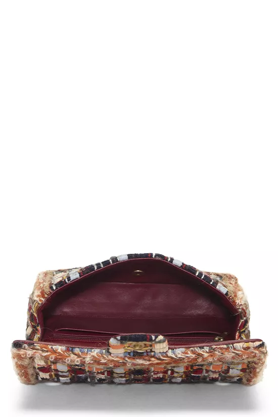 Multicolor & Metallic Tweed Half Flap Medium, , large image number 5