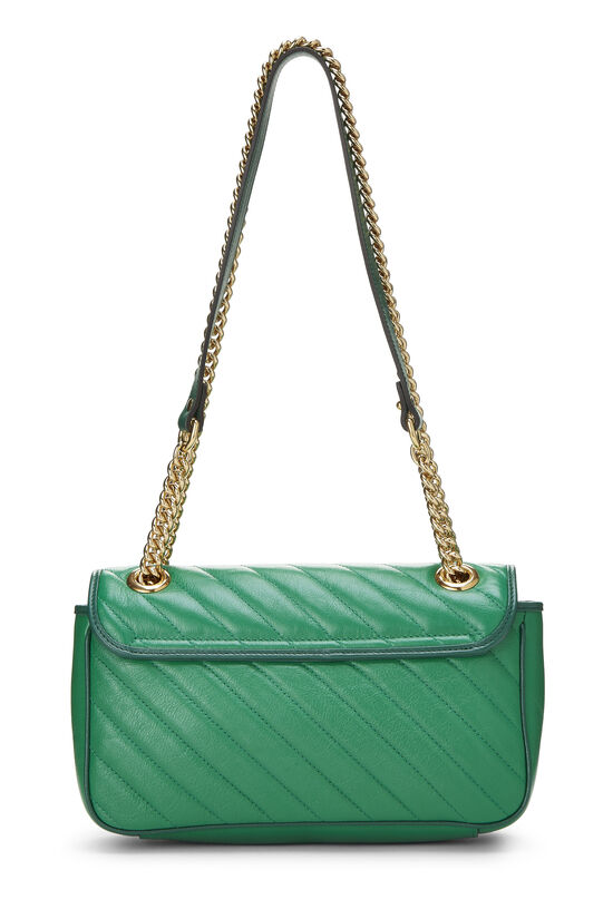 Green Torchon GG Marmont Matelassé Shoulder Bag Small, , large image number 4