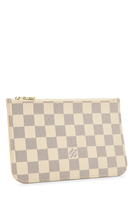 Damier Azur Neverfull Pouch PM NM, , large image number 1