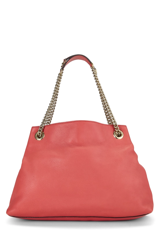 Pink Leather Soho Chain Tote, , large image number 3
