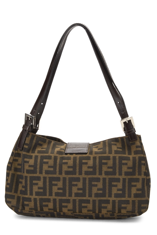 Brown Zucca Canvas Shoulder Bag, , large image number 3