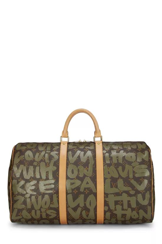 Pre-Owned Stephen Sprouse x Louis Vuitton Green Monogram Graffiti