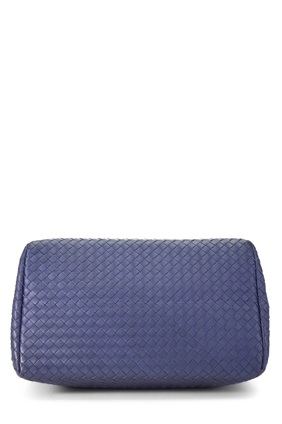 Navy Intrecciato Tote, , large image number 4