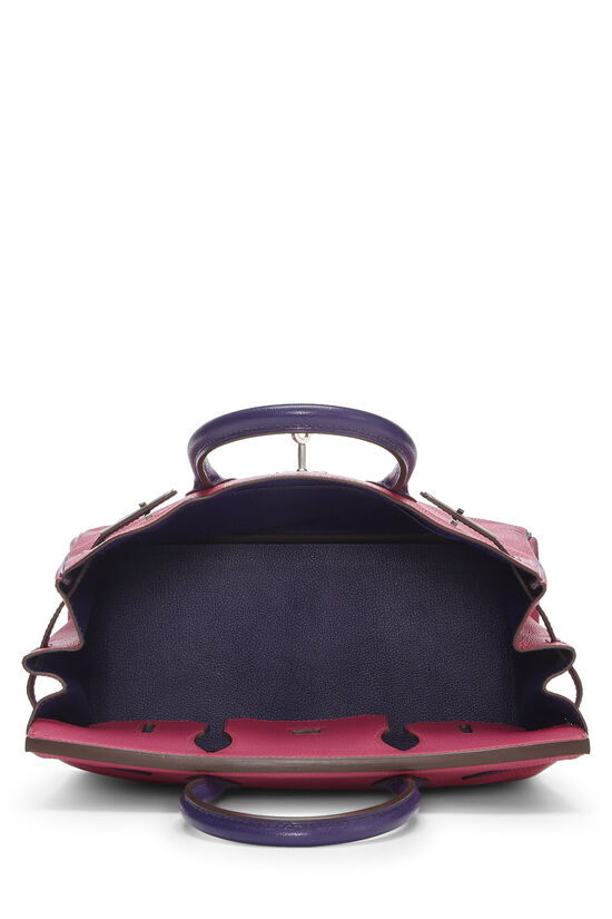 Hermes GHW Birkin 30 Handbag Chevre Mysore Goatskin Leather Pink