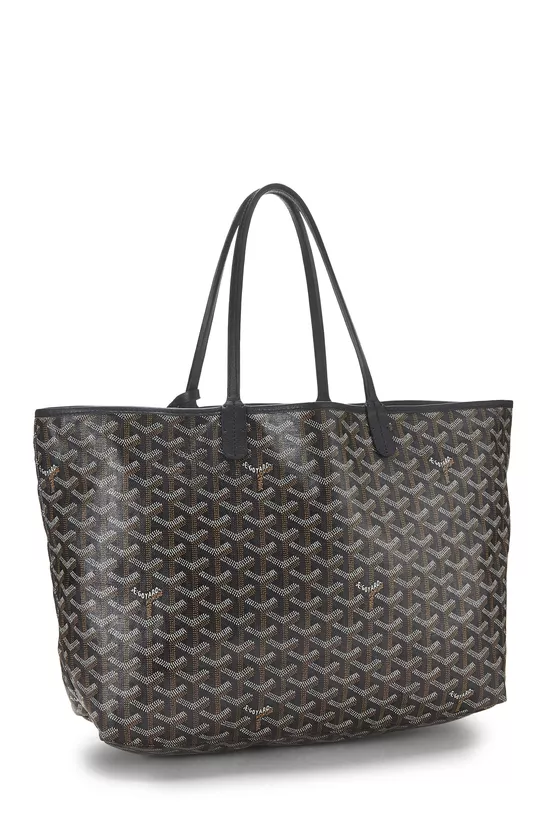 Black Goyardine Canvas Saint-Louis PM, , large image number 1