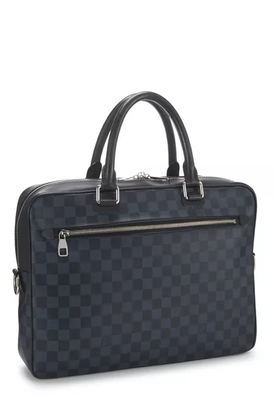 Damier Cobalt Porte Documents Business, , large
