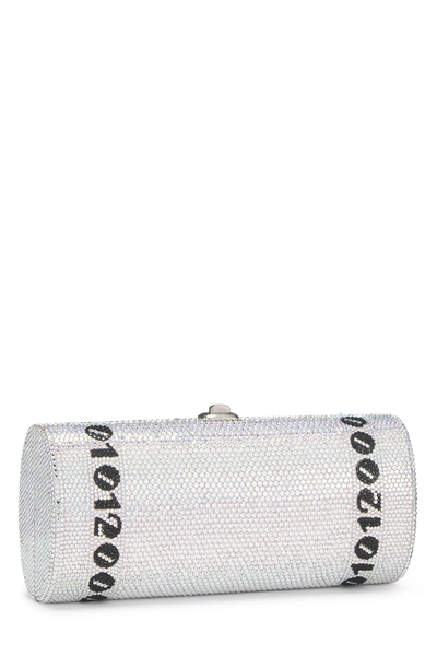 Silver Crystal Minaudiere, , large