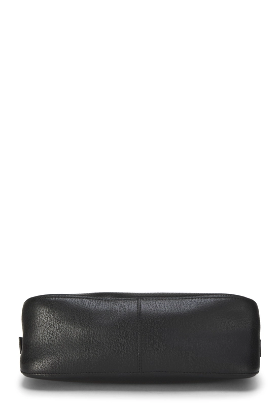 Black Leather Shoulder Bag, , large image number 4