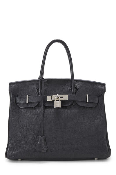 Black Togo Birkin 30