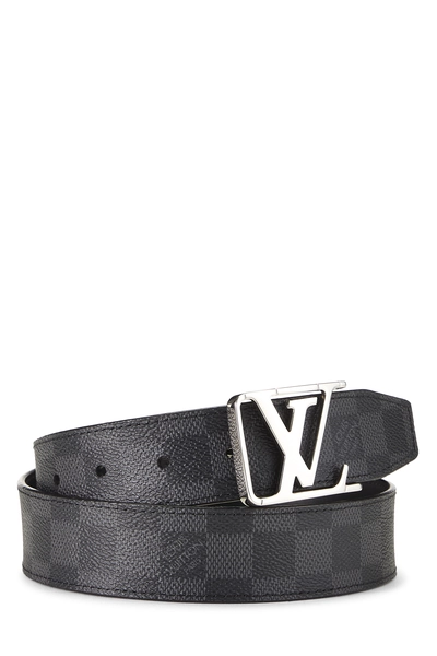 Black Damier Graphite LV City Ceinture 85