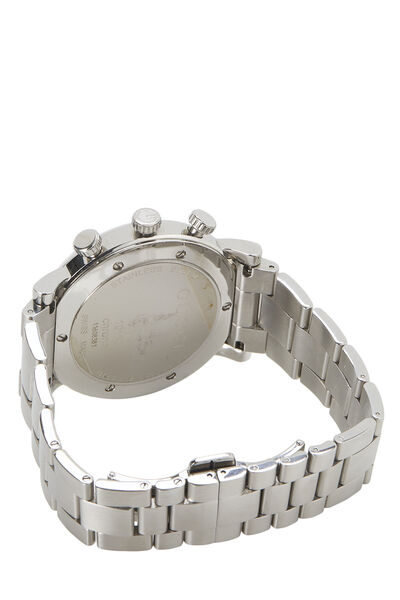 Stainless Steel 101M Diamond Chronograph Watch, , large