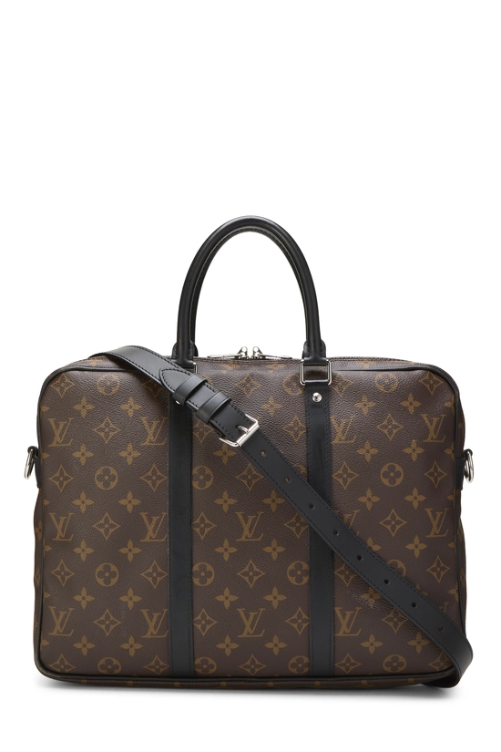 Monogram Macassar Porte Documents-Voyage PM, , large image number 3
