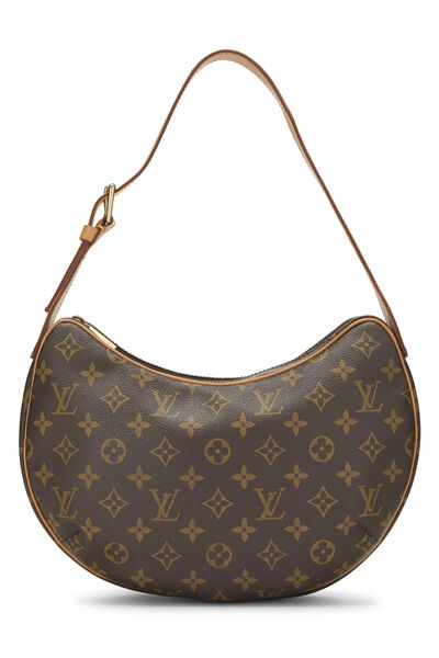 Monogram Canvas Croissant MM