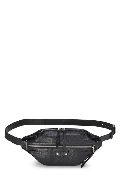 Black Agneau Neo Lift Belt Bag