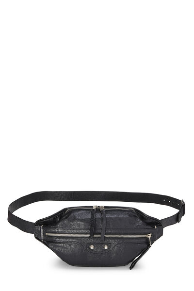 Black Agneau Neo Lift Belt Bag