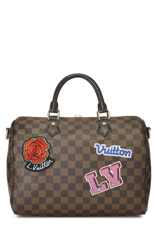 Brown Louis Vuitton Monogram Speedy Bandouliere 30 Boston Bag