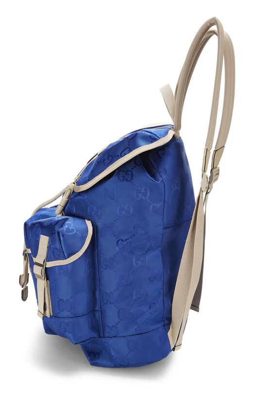 Blue Nylon Off The Grid Backpack, , large image number 2