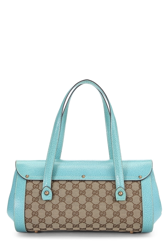 Blue Original GG Canvas Bullet Bag, , large image number 3