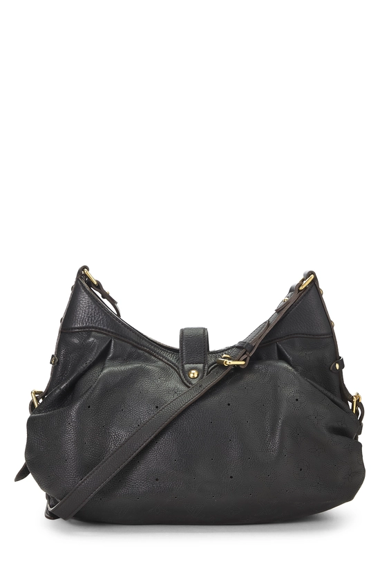 Black Monogram Mahina Leather XS, , large image number 3