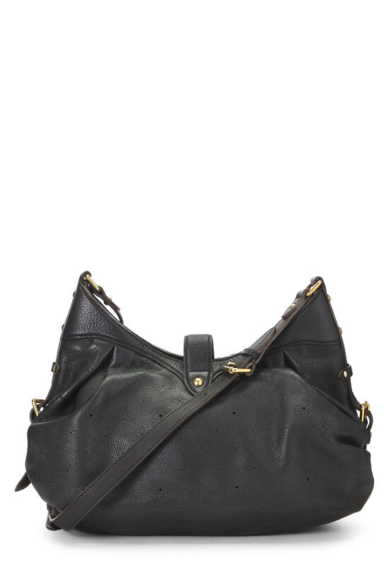 Black Monogram Mahina Leather XS, , large image number 3