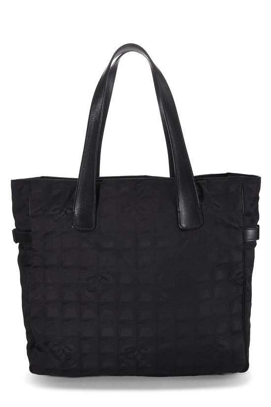 Black Nylon Travel Line Tote Large, , large image number 0