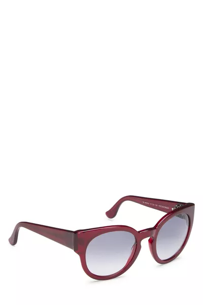 Red Acetate Eye So Shady Sunglasses, , large
