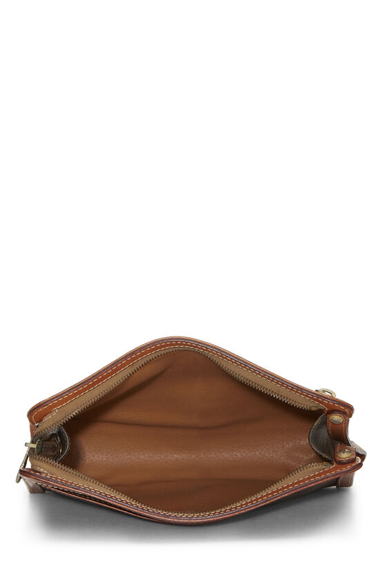 Brown Coated Canvas Macadam Clutch, , large image number 3