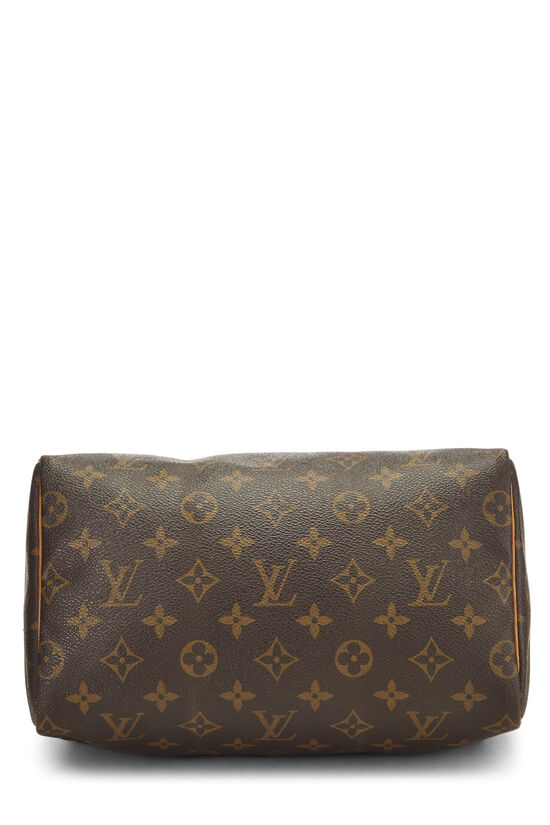Louis Vuitton, a monogram canvas 'Speedy 40' handbag with pochette